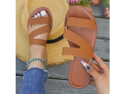 Women Minimalist Thong Sandals 2023 New Fashion Flat Sandals Summer Outdoo (17)