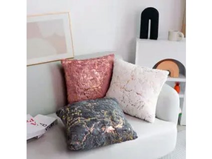 Nordic Golden Printed Cushion Cover 43x43cm Decorat