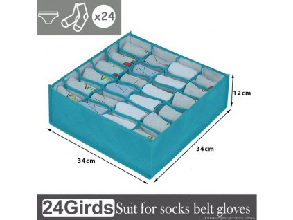 Foldable Bra Underwear Organizer Cabinet Drawer Socks Organizer Box With PP Board Pants Wardrobe Clothes Storage.jpg 640x640 (4)
