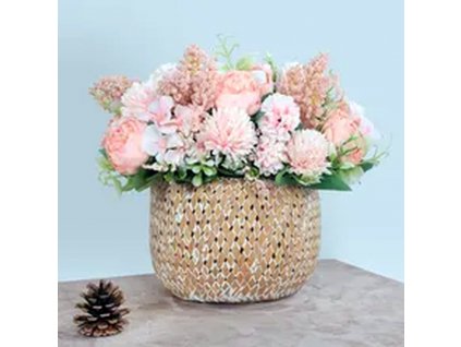 33 cm rose pink silk peony artificial flower bouquet 7 cheap fake flowers suitable for family.jpg 220x220.jpg (3)