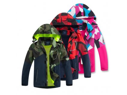 Boy Girls Waterproof Coat Detachable Cap Autumn Winter Outerwear Windbreaker Children Jacket For Kids Hooded girl.jpg Q90.jpg