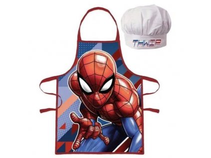 KUCHAŘSKÝ SET SPIDERMAN (Velikost uni)