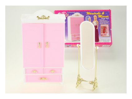 Glorie Šatní skříň a zrcadlo