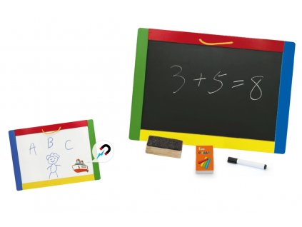 Dřevěná magnetická tabule
