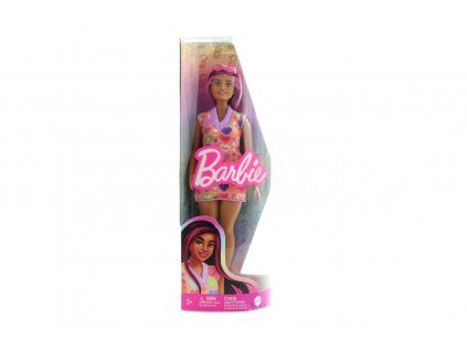 Barbie Modelka - šaty se sladkými srdíčky HJT04 TV 1.9.-31.12.