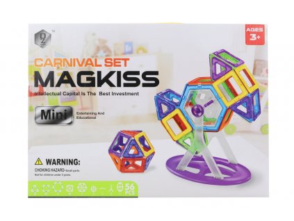 Magnetická stavebnice 56 ks