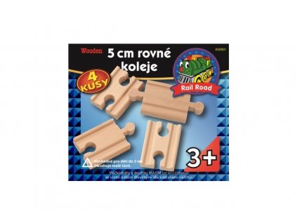 Maxim 5 cm rovné koleje - spojky 4 ks
