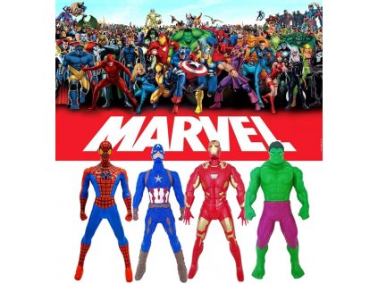 Rotační figurky hrdinů Marvel, 18 cm