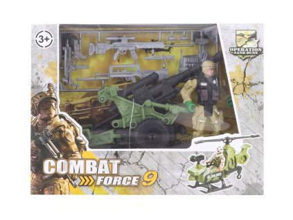 Vojenská sada s kanónem