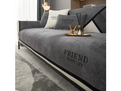 Luxury Non slip Sofa Cover Black Edging Cover Towel Leather Sofa Cushion Modern Simple 4 Season.jpg 640x640 (3)