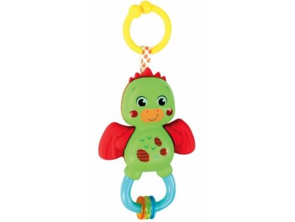 143857 264647 interaktivni chrastitko baby dracek zelene