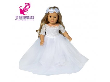 Oblečení a svatební šaty PRO PANENKU AMERICAN GIRL A BABY BORN 43-45 CM