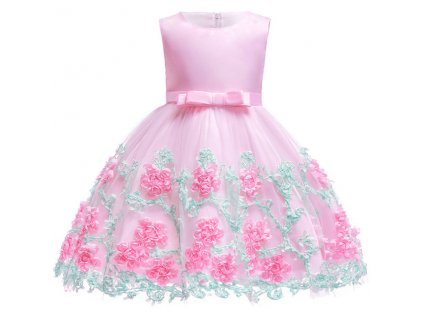 2019 Kids Tutu Birthday Princess Party Dress for Girls Infant Lace Children Bridesmaid Elegant Dress for 11