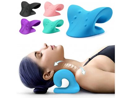 Neck Stretcher Neck Pain Relief Neck and Shoulder Relaxer Cervical Neck Traction Device Pillow for Pain.jpg