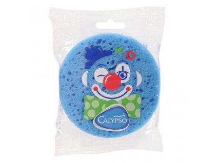 Koupelová houba Klaun Calypso modrá