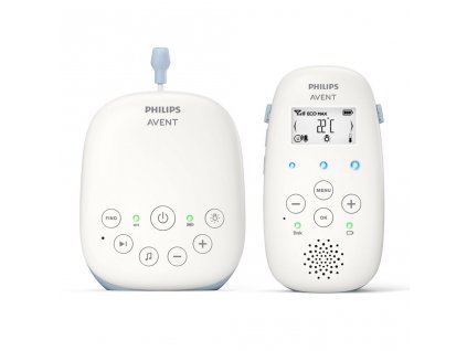 Digitální dětská chůvička Avent Baby DECT SCD715/52 (Barva Bílá)