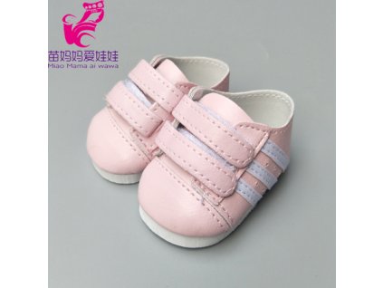 High quality doll shoes for 43CM baby new born doll shoes 18 girl doll sport shoes 10