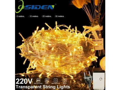 Led String Fairy Lights Christmas 5M10M20M50M 4Color 8 Modes AC220V 110V Holiday Lighting For Wedding Party.jpg (1)