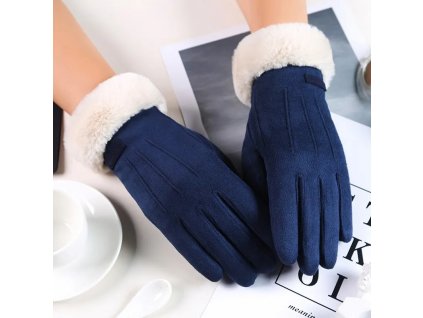 Women Winter Gloves Warm Screen Women s Fur Gloves Full Finger Mittens Glove Driving Windproof Gants.jpg