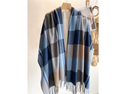 Luxury Plaid Scarf Winter Warm Cashmere Women Long Pashmina Foulard Female Scarves Lady Tassel Shawl Wraps.jpg 640x640 (21)