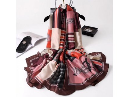 2023 Luxury Sunscreen 180 90Cm Silk Scarf Women Designer Popular Print Shawls New Hijab Foulard Pashmina.jpg 640x640 (41)