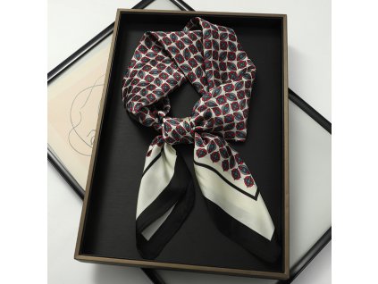70x70cm Women Scarf Silk Feeling Hair Neck Square Brand Office bandanna muffler Waiter Flight Attendants Handkerchief.jpg 640x640 (46)