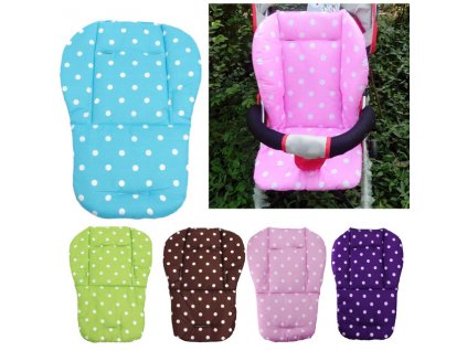 Baby Stroller Seat Cushion Pushchair High Chair Pram Car Colorful Soft Mattresses Carriages Seat Pad Stroller 2