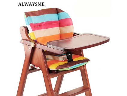 ALWAYSME Baby Kids Booster Seats Cushion Pad Mat Highchair Cushion Pad Mat Feeding Chair Cushion Pad 0