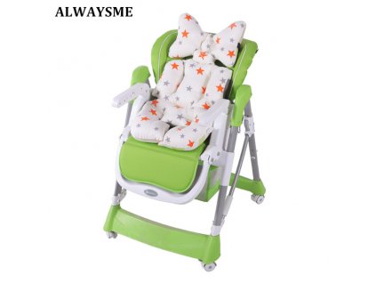 ALWAYSME Baby Kids Children High Chair Cushion Cover Booster Mats Pads Feeding Chair Cushion Stroller Seat 0