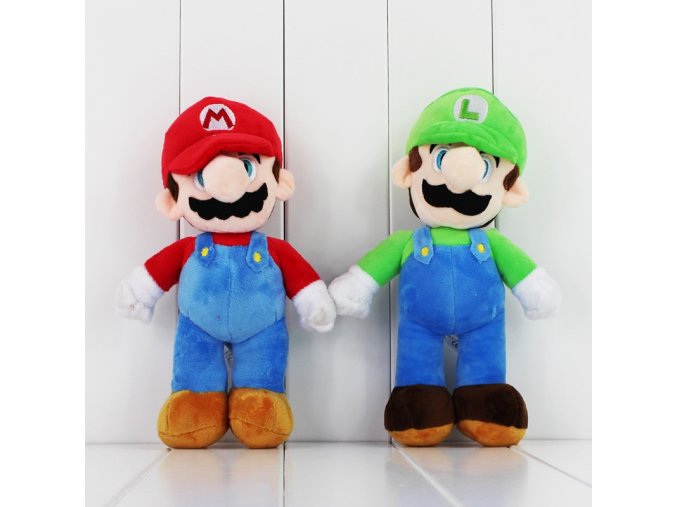 25cm Super Mario Plush Toy Mario Luigi Soft Stuffed Doll With Tag 1