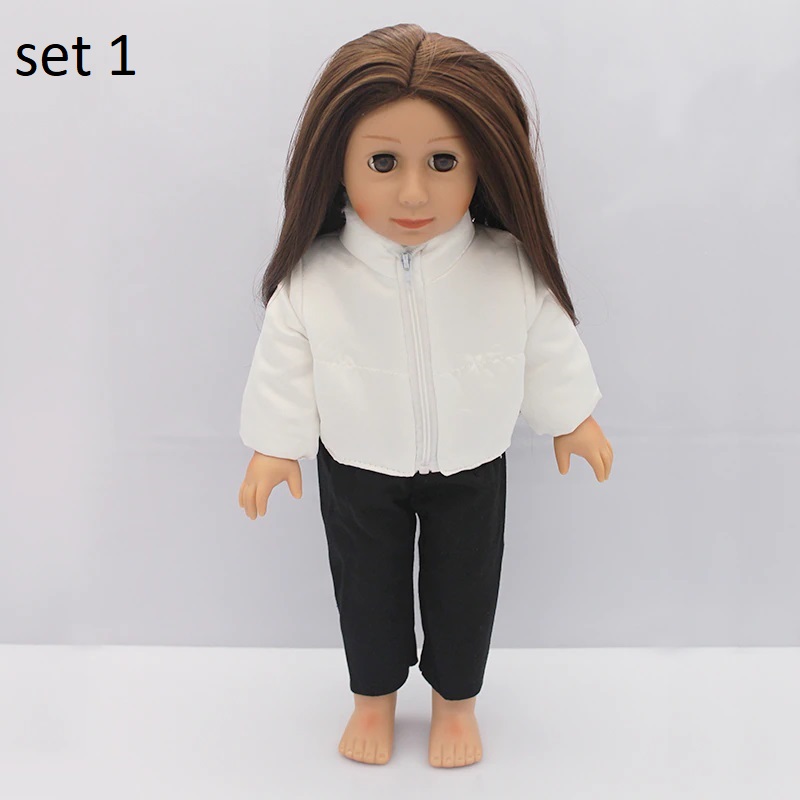 Zimní módní oblečení na panenky Baby Born 43 cm Varianta: Set 1