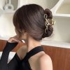 New Punk Geometric Metal Gold Silver Simple Hair Clip Claw for Women Trendy Large Crab Catches.jpg 640x640 (12)