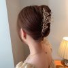 New Punk Geometric Metal Gold Silver Simple Hair Clip Claw for Women Trendy Large Crab Catches.jpg 640x640 (22)