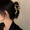 New Punk Geometric Metal Gold Silver Simple Hair Clip Claw for Women Trendy Large Crab Catches.jpg 640x640 (15)