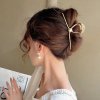 New Punk Geometric Metal Gold Silver Simple Hair Clip Claw for Women Trendy Large Crab Catches.jpg 640x640 (13)