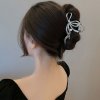 New Punk Geometric Metal Gold Silver Simple Hair Clip Claw for Women Trendy Large Crab Catches.jpg 640x640 (11)