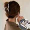 New Punk Geometric Metal Gold Silver Simple Hair Clip Claw for Women Trendy Large Crab Catches.jpg 640x640 (7)