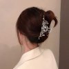 New Punk Geometric Metal Gold Silver Simple Hair Clip Claw for Women Trendy Large Crab Catches.jpg 640x640 (21)