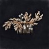 Trendy Handmade Tiara Wedding Hair Comb Leaf Flower Bridal Hairpins Pearl Rhinestone Head Jewelry Girls Wedding.jpg 640x640 (27)