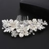 Trendy Handmade Tiara Wedding Hair Comb Leaf Flower Bridal Hairpins Pearl Rhinestone Head Jewelry Girls Wedding.jpg 640x640 (20)