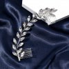 Silver Color Flower Hair Comb Jewelry Girls Handmade Alloy Pearl Hairpin Hair Comb Bridal Tiaras Wedding.jpg 640x640 (1)
