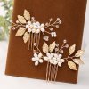 Silver Color Flower Hair Comb Jewelry Girls Handmade Alloy Pearl Hairpin Hair Comb Bridal Tiaras Wedding.jpg 640x640 (4)