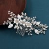 Silver Color Flower Hair Comb Jewelry Girls Handmade Alloy Pearl Hairpin Hair Comb Bridal Tiaras Wedding.jpg 640x640 (30)