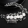 Silver Color Flower Hair Comb Jewelry Girls Handmade Alloy Pearl Hairpin Hair Comb Bridal Tiaras Wedding.jpg 640x640 (10)