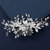 Silver Color Flower Hair Comb Jewelry Girls Handmade Alloy Pearl Hairpin Hair Comb Bridal Tiaras Wedding.jpg 640x640 (29)