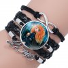 Disney princess children cartoon bracelet Frozen Elsa lovely wristand girl gift clothing accessories bangle kid make 9