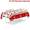 Christmas Rectangular Tablecloth Christmas Decorations 2023 for Home Table Cover Navidad Natal Noel Xmas Gifts New.jpg 640x640 (3)