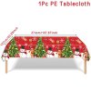 Christmas Rectangular Tablecloth Christmas Decorations 2023 for Home Table Cover Navidad Natal Noel Xmas Gifts New.jpg 640x640 (10)