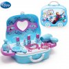 Disney frozen elsa and anna Makeup set Fashion House Simulation Dresser Toy Beauty pretend play for 0