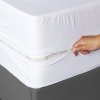 6 Sides Fully Enclosed Waterproof Mattress Cover with Zipper Dust proof Fitted Sheet for Double Bed.jpg 640x640